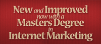 Masters in Internet Marketing from Full Sail University